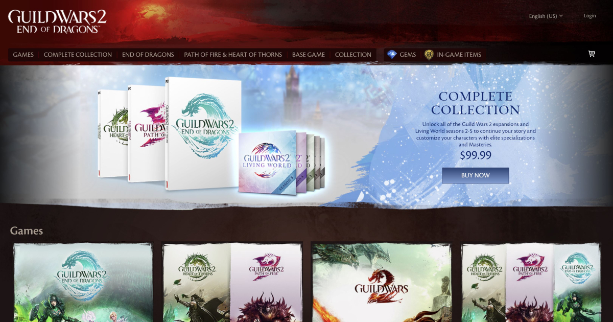 GuildWars2 - Shop